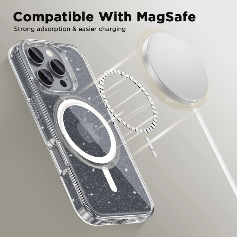Tech-Protect FlexAir MagSafe dėklas Apple iPhone 17e / 16e, Glitter