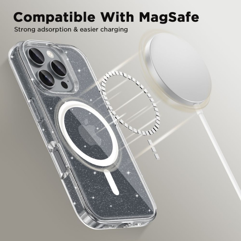 Tech-Protect FlexAir MagSafe dėklas Apple iPhone 17e / 16e, Glitter