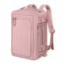 Tech-Protect Defender S50 kelioninė nešiojamojo kompiuterio kuprinė į lėktuvo saloną Ryanair & Wizzair, 20 L, 40x20x25 cm, Dusty Pink