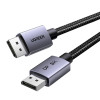 Ugreen DP120 DisplayPort 1.4 kabelis, 8K 60 Hz, 32.4 Gbps, 3 m, juodas
