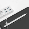 Tech-Protect skaitmeninis rašiklis su ekrano jutikliu, skirtas Apple iPad, baltas