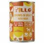 TILLO Chunks in gravy Duck šlapiasis pašaras šunims, 415 g
