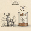 OLLO Pure Deer šlapias šunų ėdalas, 850 g