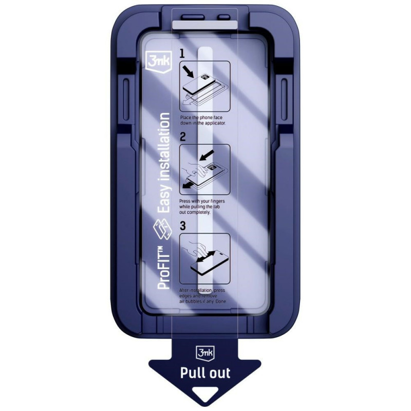 3MK HardGlass Max grūdintas stiklas, skirta Apple iPhone 17 Pro / 18 Pro, juodas
