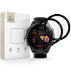 Tech-Protect Glass Flex+ hibridinio stiklo ekrano apsauga Garmin Forerunner 970 / 570 47 mm (2 vnt.), juoda