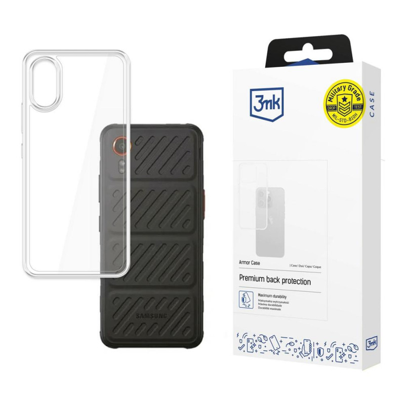 3MK Armor Case skirtas Samsung Galaxy XCover 7, permatomas