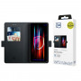 3MK Wallet Case 3MK6305 dėklas su pinigine, skirtas Xiaomi Redmi Note 13 Pro+, juodas