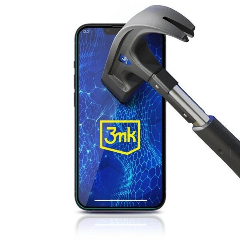 3MK HardGlass Max Lite grūdintas stiklas, skirtas Google Pixel 9 Pro XL, juodas