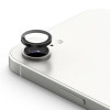 Ringke fotoaparato rėmelio apsauga, skirta Apple iPhone 17e / 16e, juoda (2 vnt.)