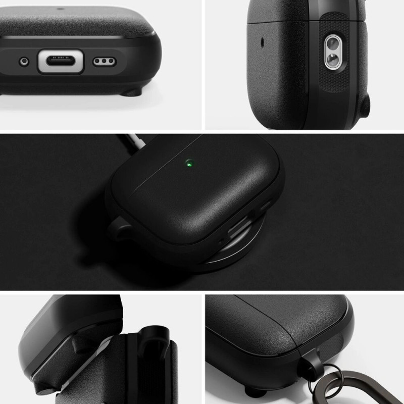 Ringke Onyx Magnetic MagSafe dėklas Apple AirPods Pro 3, juodas