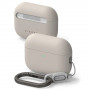 Ringke Silicone Ringke silikoninis dėklas Apple AirPods Pro 3, Stone (smėlio spalvos)