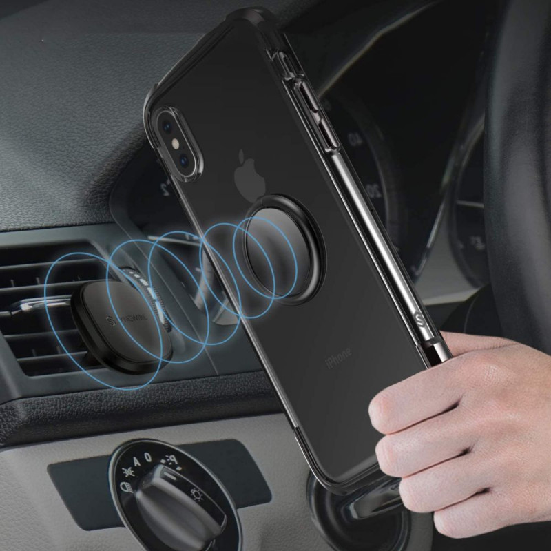 Tech-Protect Magnetic Phone Ring, juodas