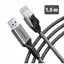 Goobay AXAGON ADE-AM15 USB-A tinklo adapteris su integruotu 1,5 m CAT6 kabeliu