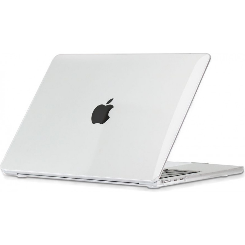 Tech-Protect SmartShell dėklas Apple MacBook Air 13 2022-2024, skaidrus