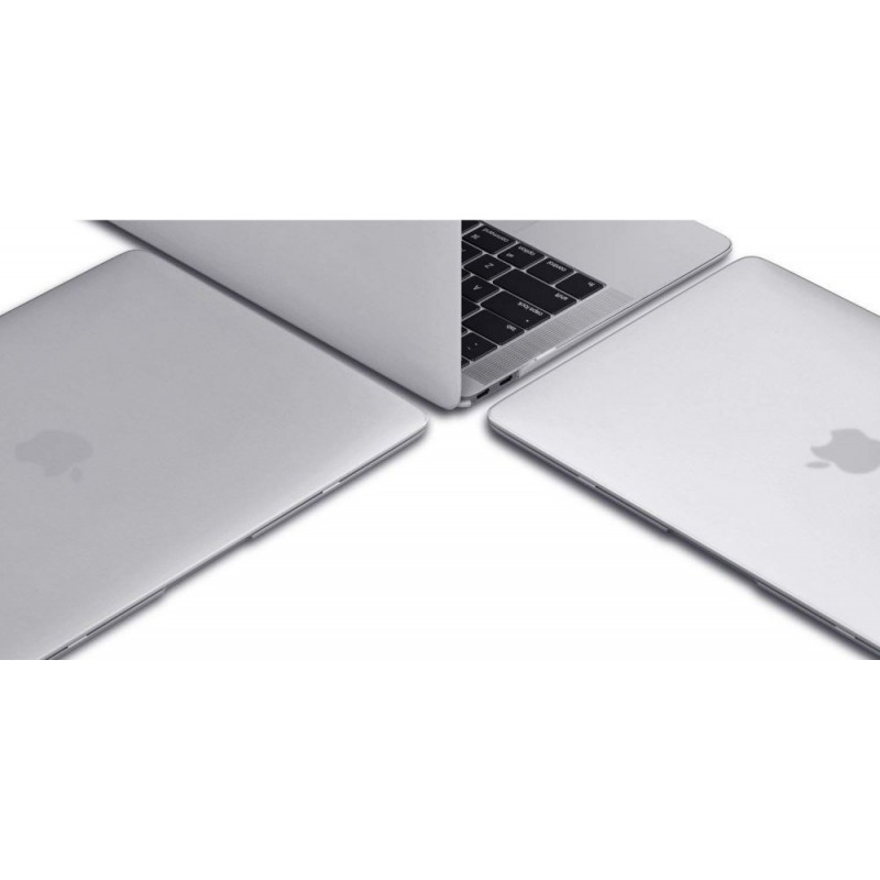 Tech-Protect SmartShell Tech-Protect dėklas Apple MacBook Air 13 2022-2024, matinė juoda