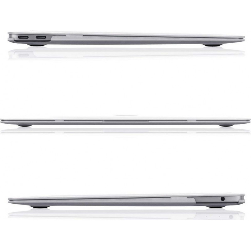 Tech-Protect SmartShell Tech-Protect dėklas Apple MacBook Air 13 2022-2024, glitter clear