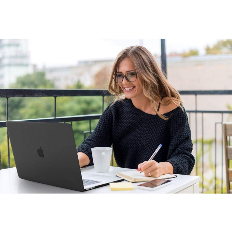 Tech-Protect SmartShell Tech-Protect dėklas Apple MacBook Air 13 2022-2024, glitter clear