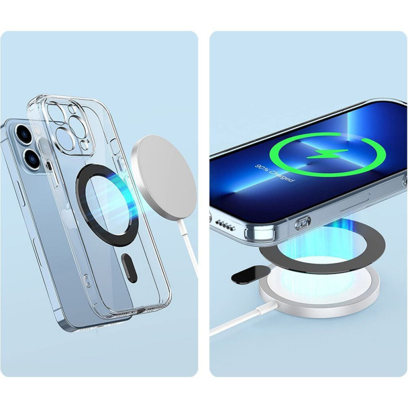 Tech-Protect Magmat MagSafe universali magnetinė plokštelė, balta