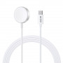 Tech-Protect UltraBoost magnetinis įkroviklis Apple Watch, USB-C, 120 cm, baltas