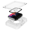 Spigen ProFlex EZ Fit AFL01220 hibridinio stiklo ekrano apsauga Apple Watch 4/5/6/7/8/9/SE 44/45 mm