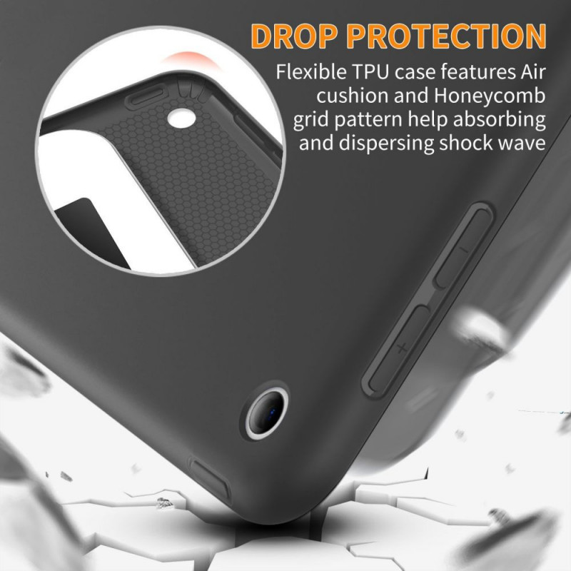 Tech-Protect Smartcase THP770BLK dėklas Apple iPad 9.7 (2017/2018, 5th/6th Gen), juodas