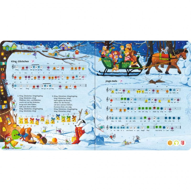 Ravensburger tiptoi Meine schönsten Weihnachtslieder, vokiečių kalba