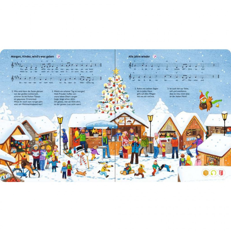 Ravensburger tiptoi Meine schönsten Weihnachtslieder, vokiečių kalba