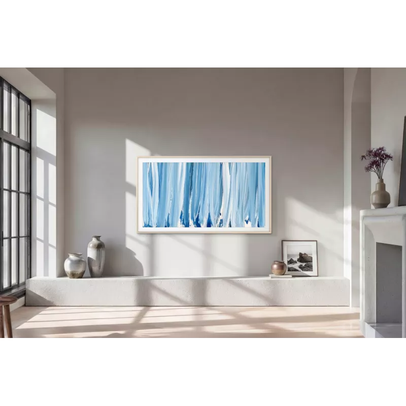 Samsung The Frame Pro Neo GQ65LS03HWUXZG 65 colių 4K televizorius, 2026 modelis, su belaidžiu One Connect Box