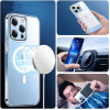 Tech-Protect Flexair Hybrid MagSafe dėklas Apple iPhone 12 mini (THP1255CL), permatomas