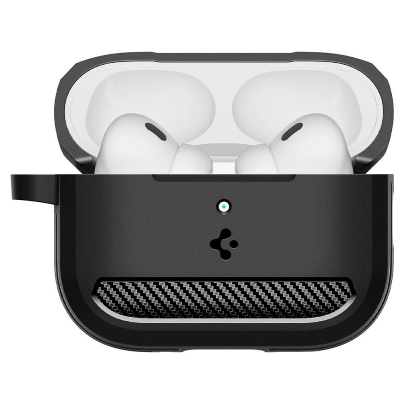 Spigen Rugged Armor ACS09822 dėklas Apple AirPods Pro 3, matte black