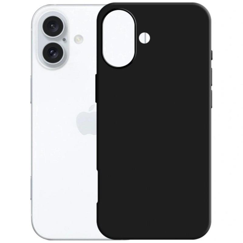 3MK Matt Case Pro dėklas, skirtas Apple iPhone 16, juodas