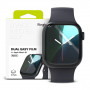 Ringke Dual Easy apsauginė plėvelė Apple Watch 10 / 11 42 mm, skaidri (3 vnt.)
