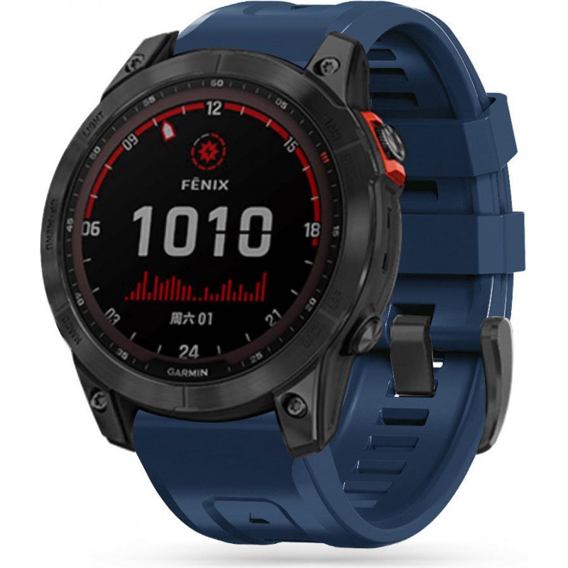 Tech-Protect Iconband THP927NAVBLU sagtukas, skirtas Garmin Fenix 5/6/6 Pro/7, Navy Blue