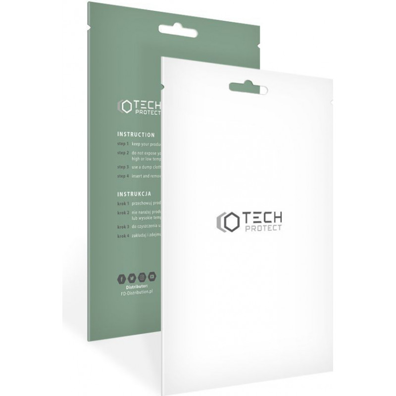 Tech-Protect Magmat MagSafe THP914CL dėklas, skirtas Apple iPhone 13 mini, skaidrus