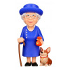 Minix Queen Elizabeth – kolekcinė figūrėlė Queen Elizabeth II su korgiu