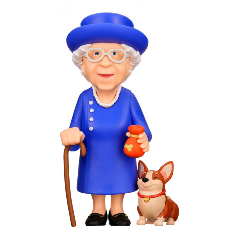 Minix Queen Elizabeth – kolekcinė figūrėlė Queen Elizabeth II su korgiu