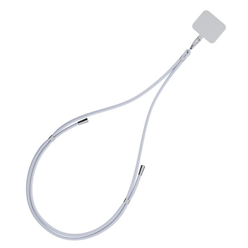 3MK EasyClip telefonų pakabukas, pilkas / sidabrinis