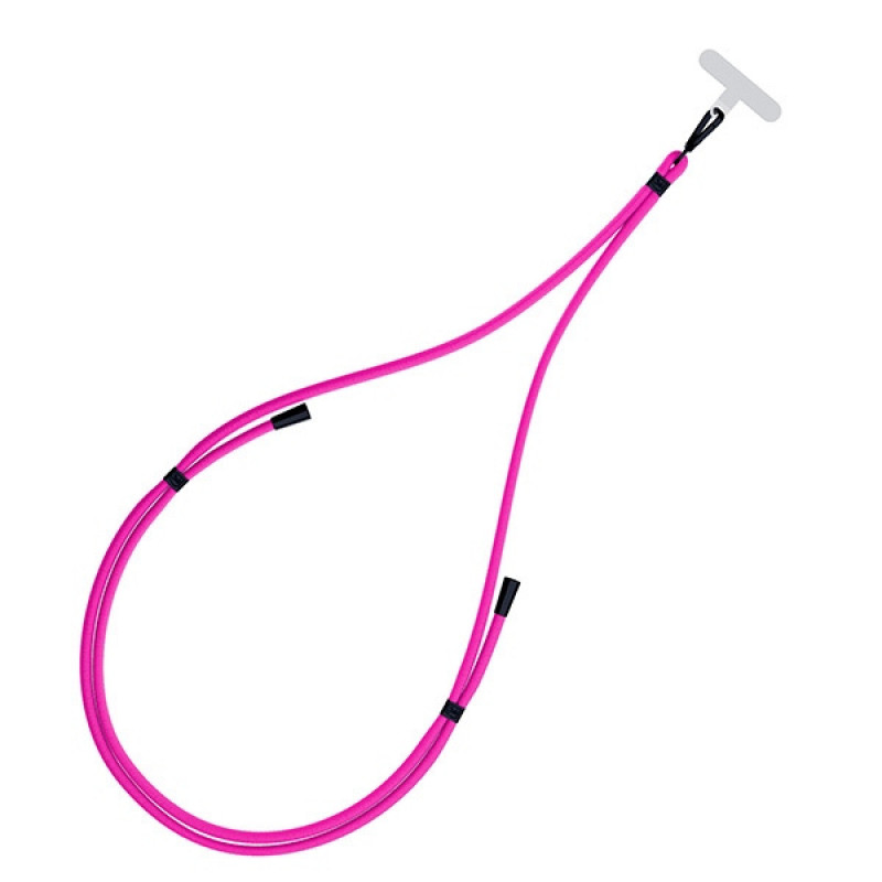 3MK EasyClip telefono pakabukas, Pink / Black