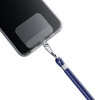 3MK EasyClip telefonų pakabukas, Dark Blue / Silver