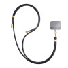 3MK EasyClip telefonų pakabukas, Black / Gold