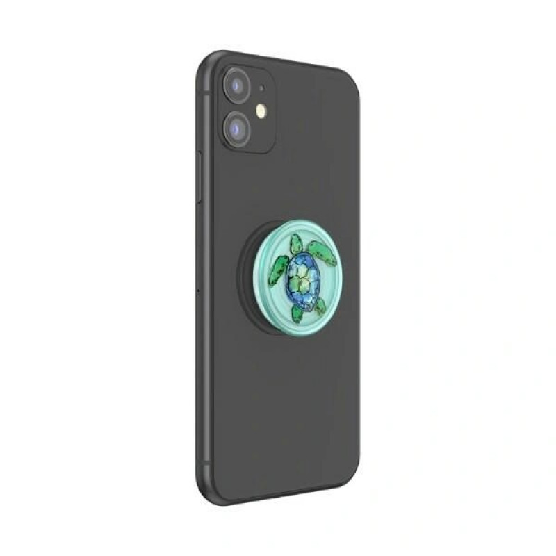 PopSockets PlantCore Grip Tortuga telefono laikiklis ir stovas