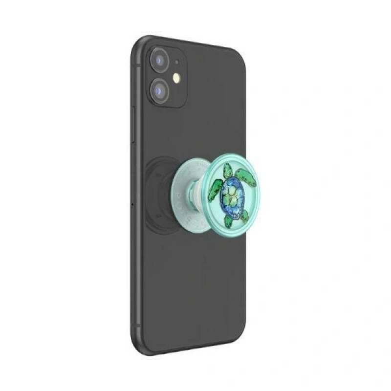 PopSockets PlantCore Grip Tortuga telefono laikiklis ir stovas