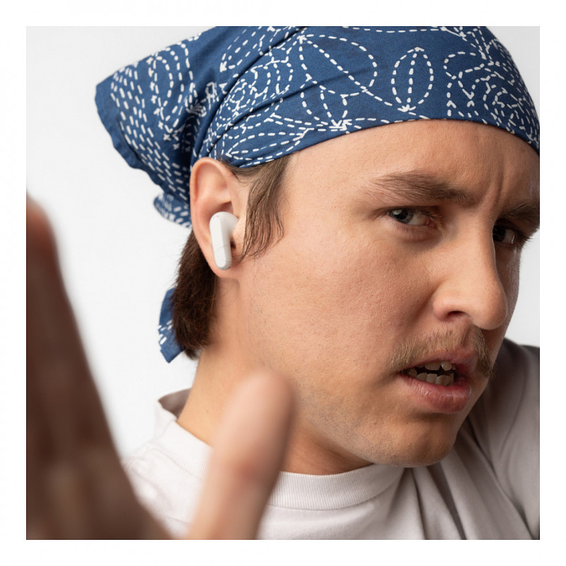 Skullcandy Rail True Wireless ausinukai S2RLW-Q751, Bone/Orange Glow