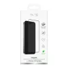 PURO Frame grūdintas stiklas iPhone 17 Pro Max su aplikatoriumi ir juodu rėmeliu