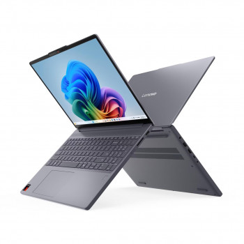Lenovo Slim 3 15Q8X10 nešiojamasis kompiuteris, 15,3" WUXGA lietimui jautrus, Snapdragon X1-26-100, 16 GB RAM, 1 TB SSD, Win11, Luna Grey (REPACK)