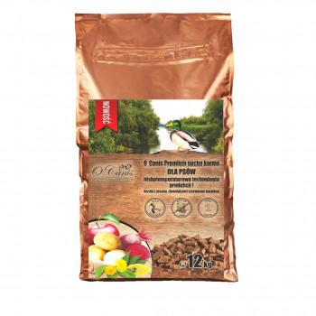 O'Canis Premium sausas pašaras šunims su antiena, soromis, bulvėmis ir raudonaisiais burokėliais, 12 kg