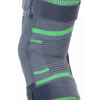 Rehafund O-1210/L elastingas kelių stabilizatorius su lankstu