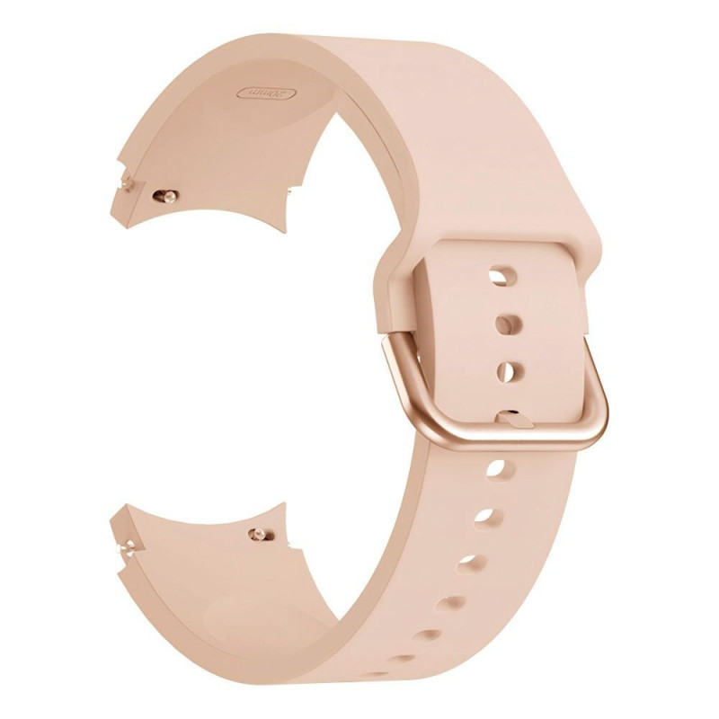 Tech-Protect Silicone dirželis THP2974, skirtas Samsung Galaxy Watch 4/5/5 Pro/6/7/FE, Caffe Latte