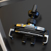 Dudao F11Pro gravitacinis automobilinis išmaniojo telefono laikiklis, juodas