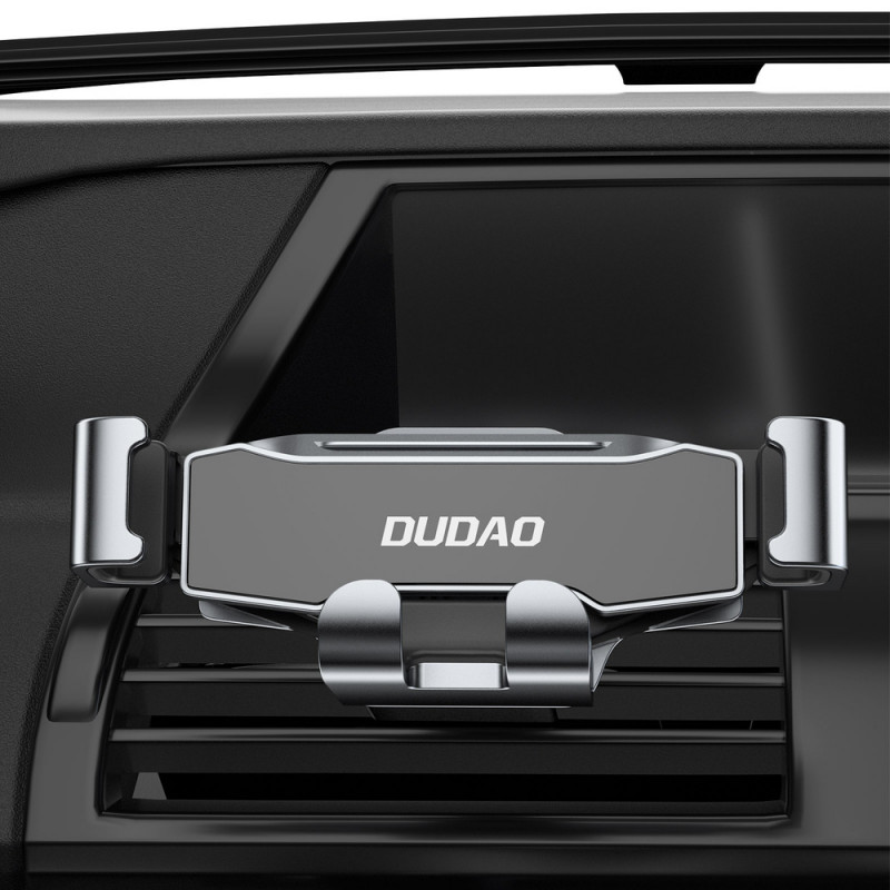 Dudao F11Pro gravitacinis automobilinis išmaniojo telefono laikiklis, juodas